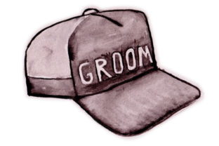 Groom Hat in Watercolor: A Designer's Review