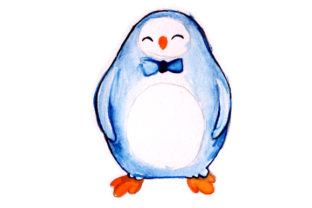 Penguin Son Watercolor: A Seller’s Review