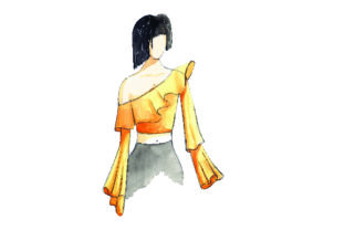 Review: Blouse Fashion Illustrations for Embroidery