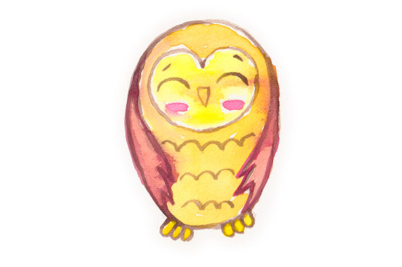 Watercolor Owl: Animals Crafted for Handmade Success